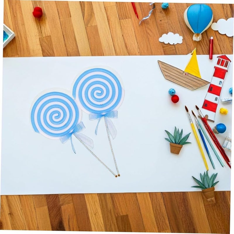 Cabilock 2 Pack Realistic Fake Lollipop Props For Photography And Decoration - Image 3